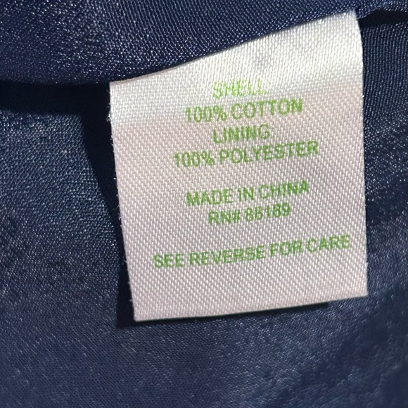 Lilly Pulitzer Clove Dress in Bright Navy Pom Poms Size 4 - Picture 6 of 7